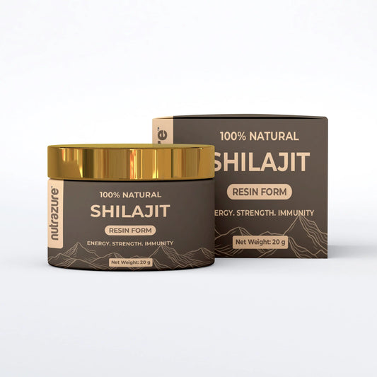 Himalayan Shilajit Resin - Premium Quality (20 g) Nutrazure Healthcare
